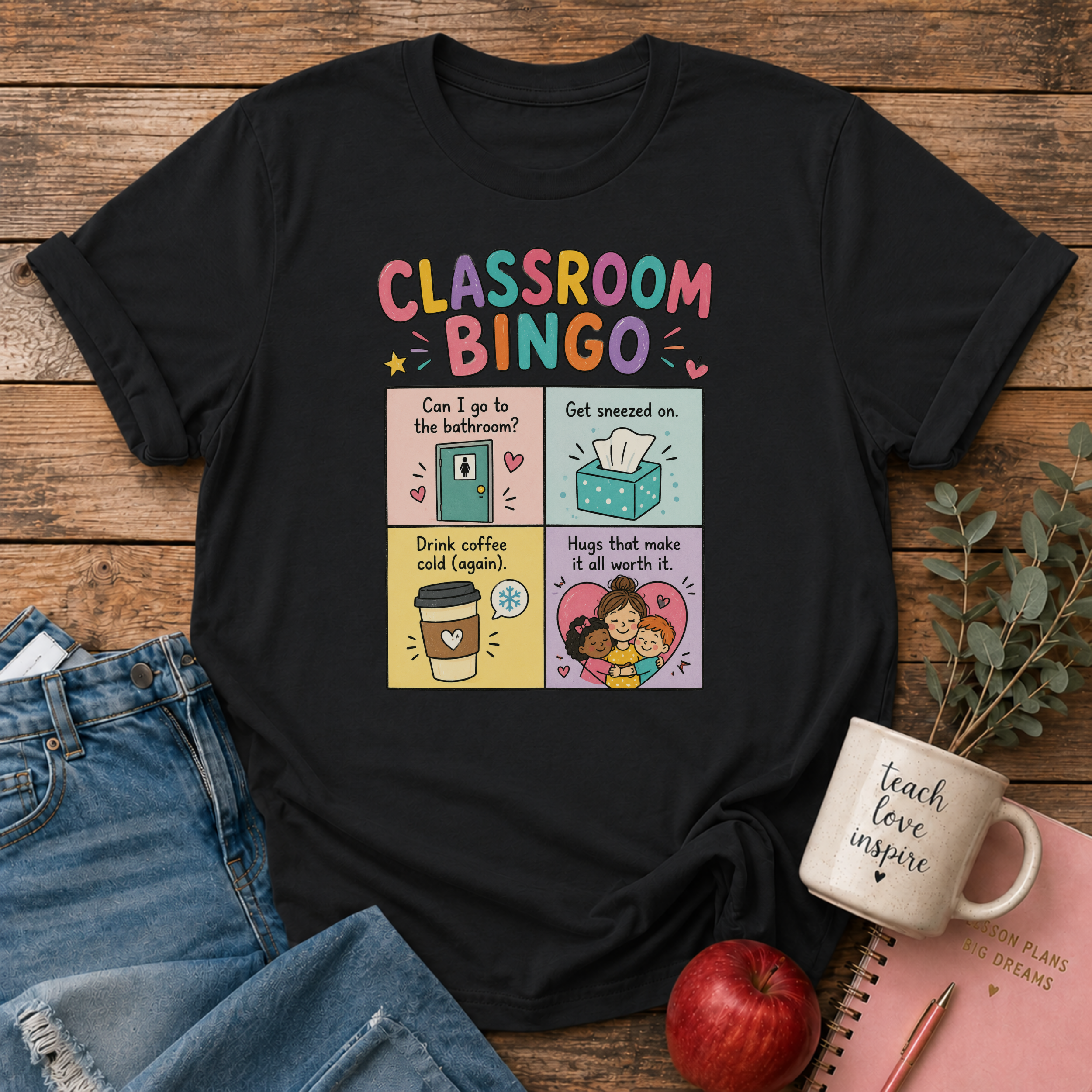 Classroom Bingo T-shirt