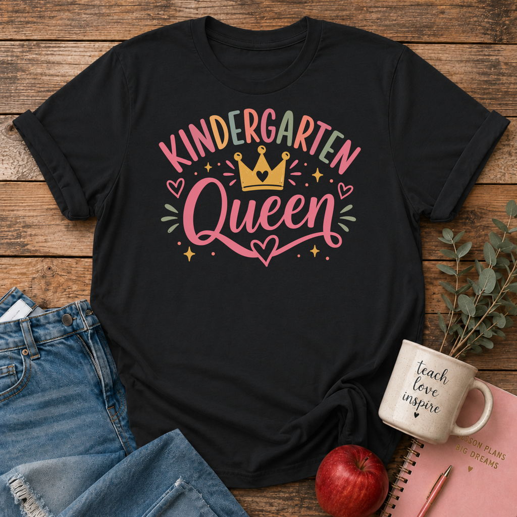 Kindergarten Queen T-shirt