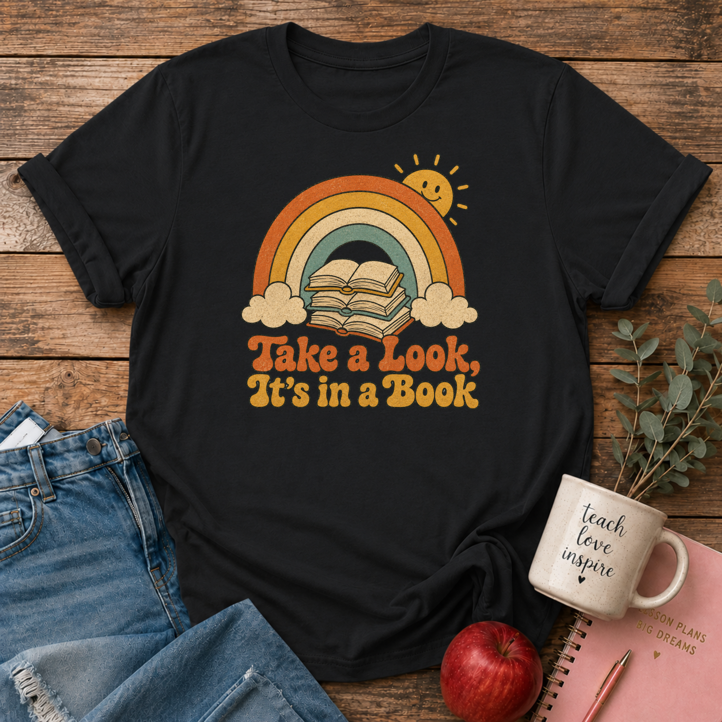 In a Book T-shirt