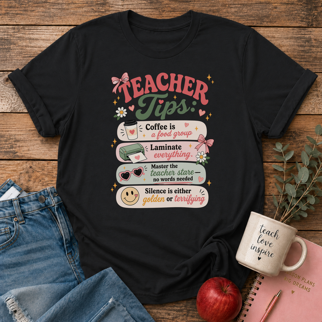 Teacher Tips T-shirt