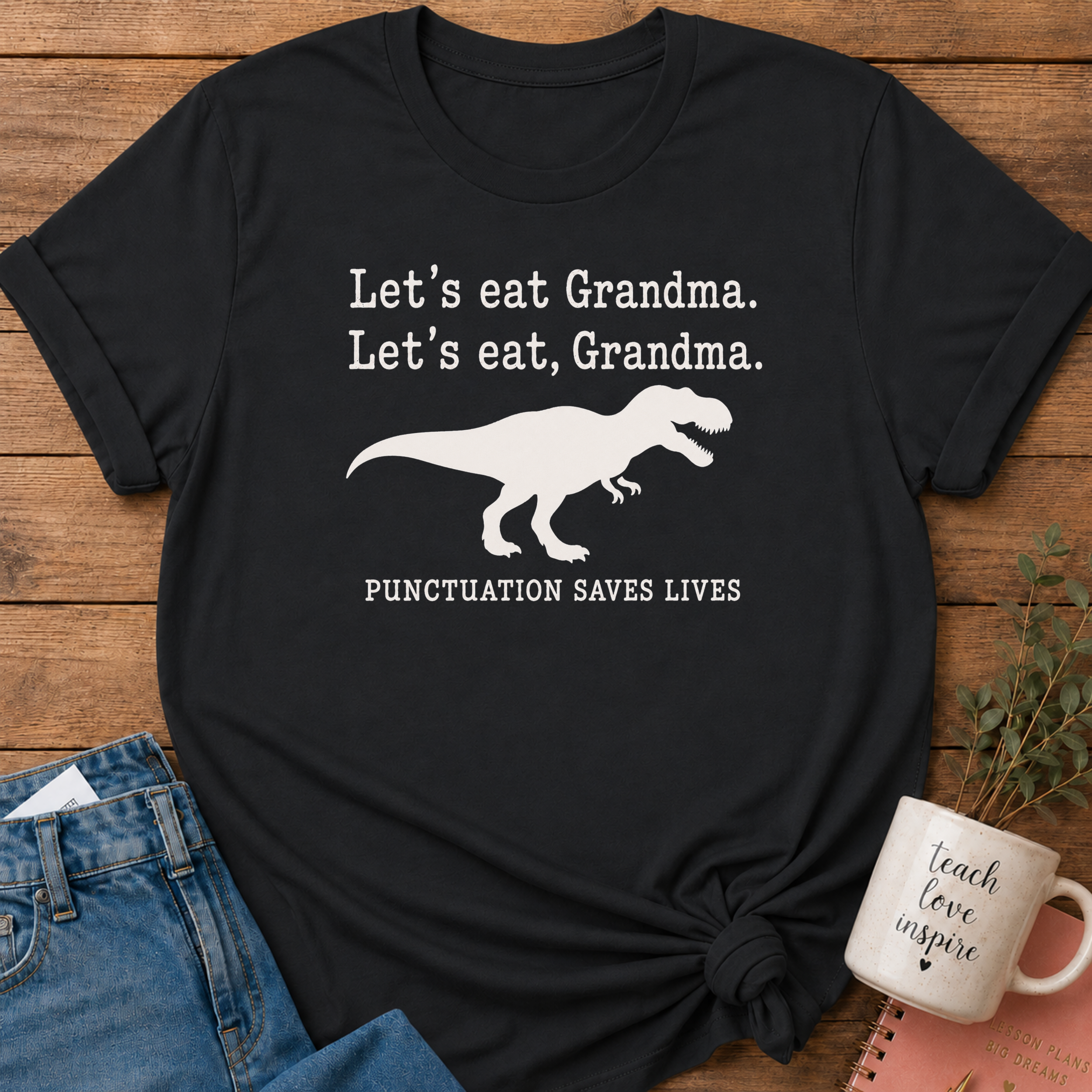 Punctuation Saves Lives T-shirt