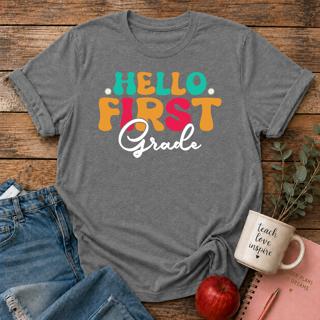 Hello First Grade T-shirt