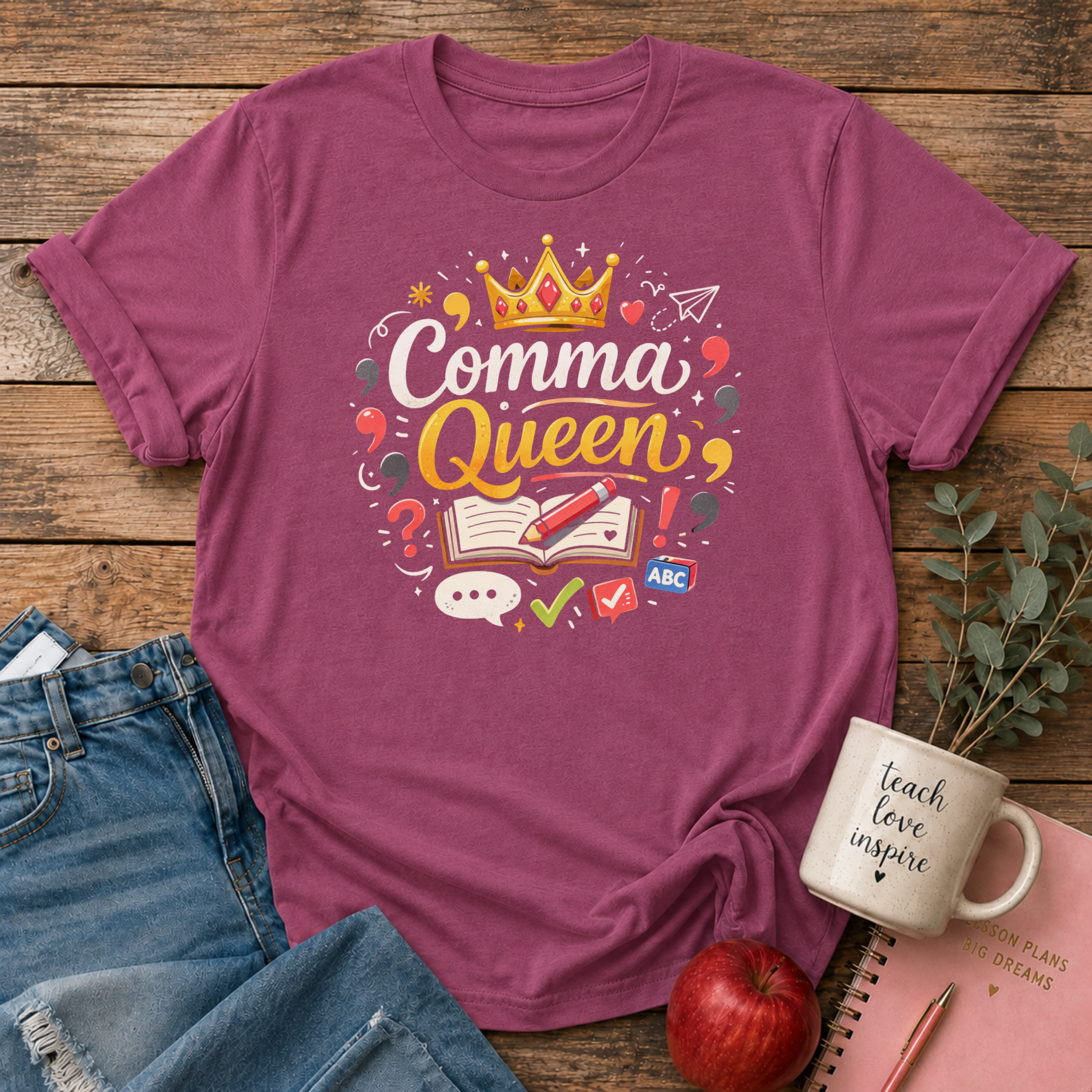 Comma Queen T-shirt