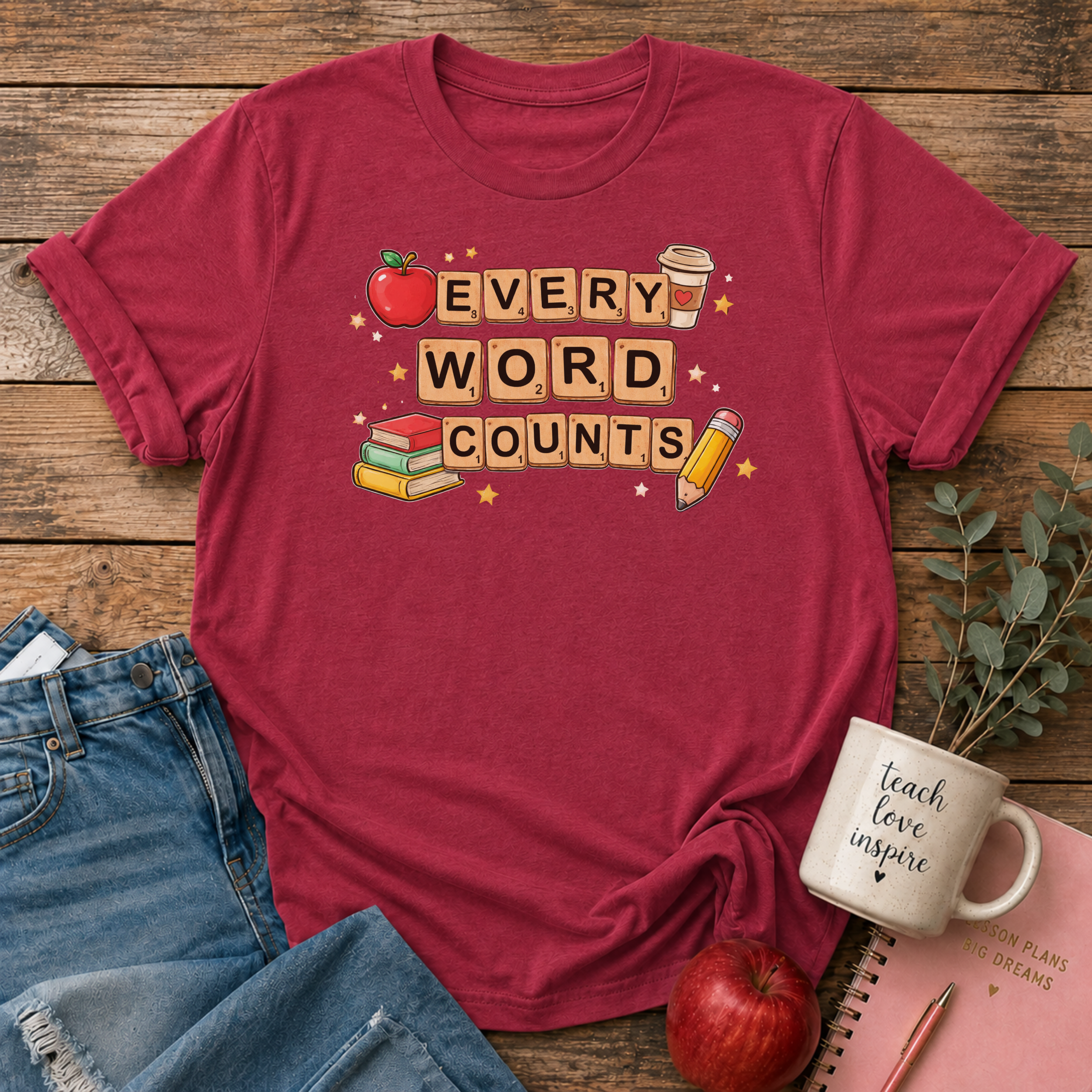 EveryWordCounts T-shirts