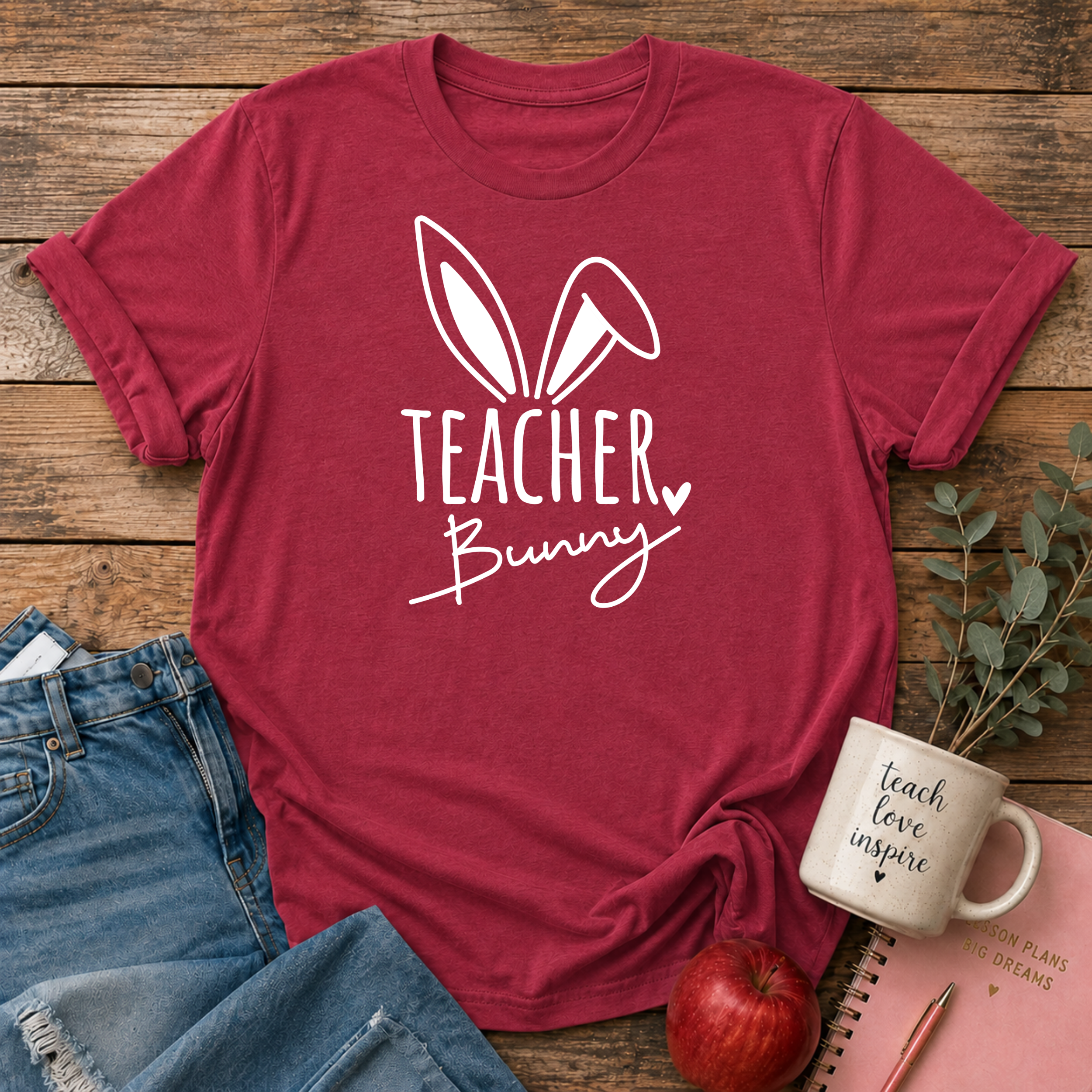 Teacher Bunny T-shirt