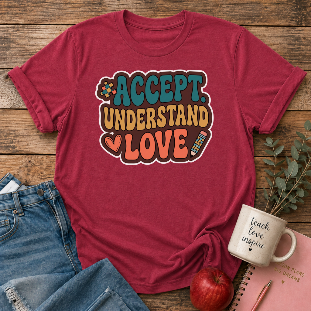 Accept Understand Love T-shirt
