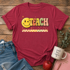 TEACH Smiley Face T-shirt
