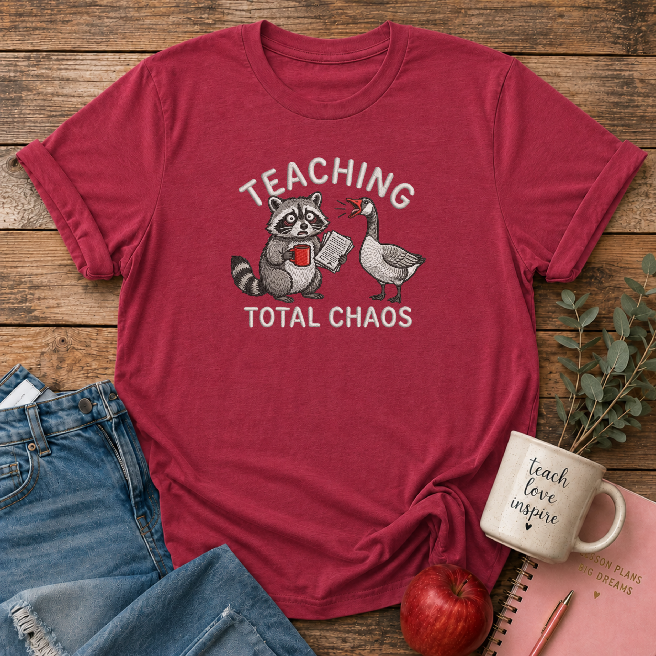 Teaching Total Chaos T-shirt