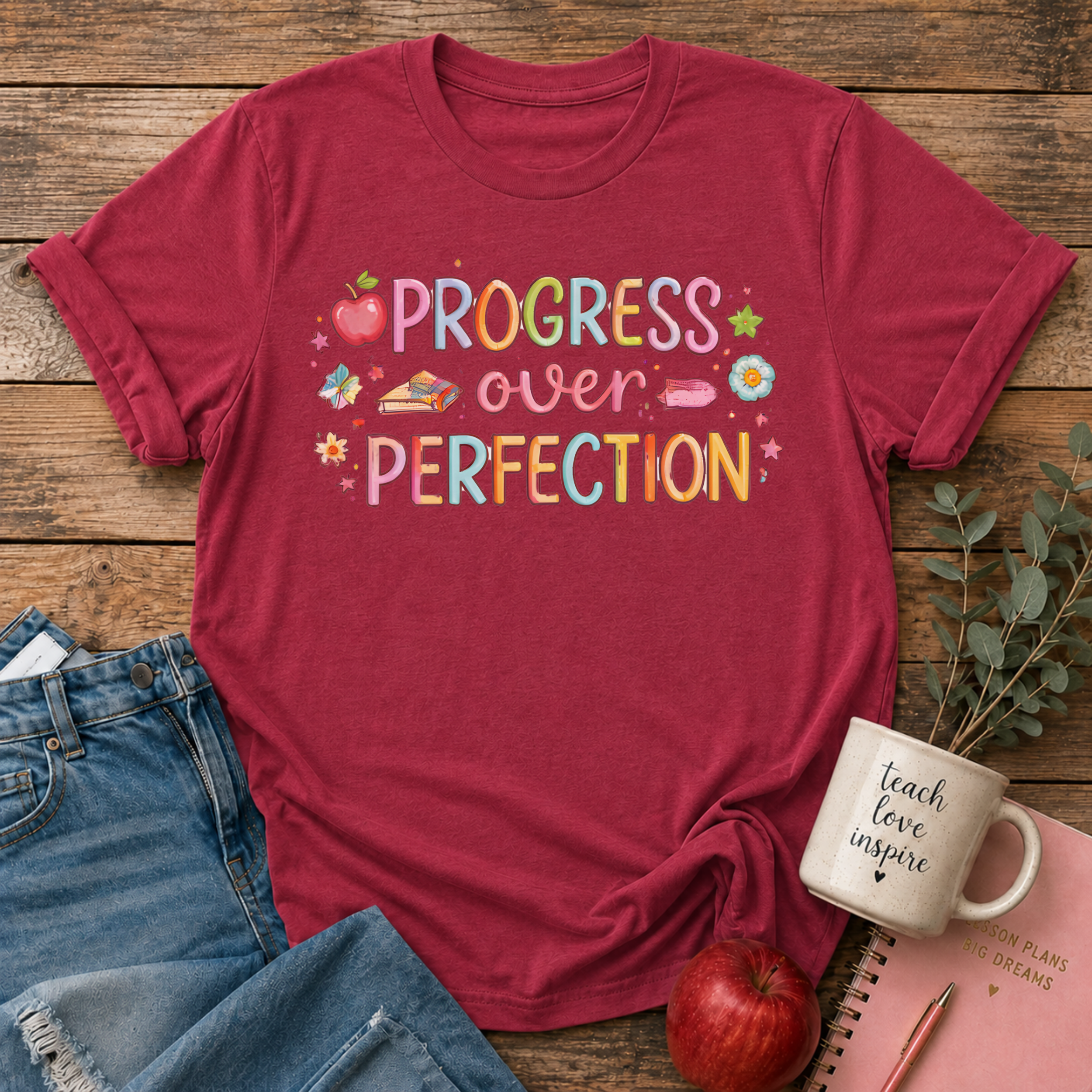 Progress Over Perfection T-shirt