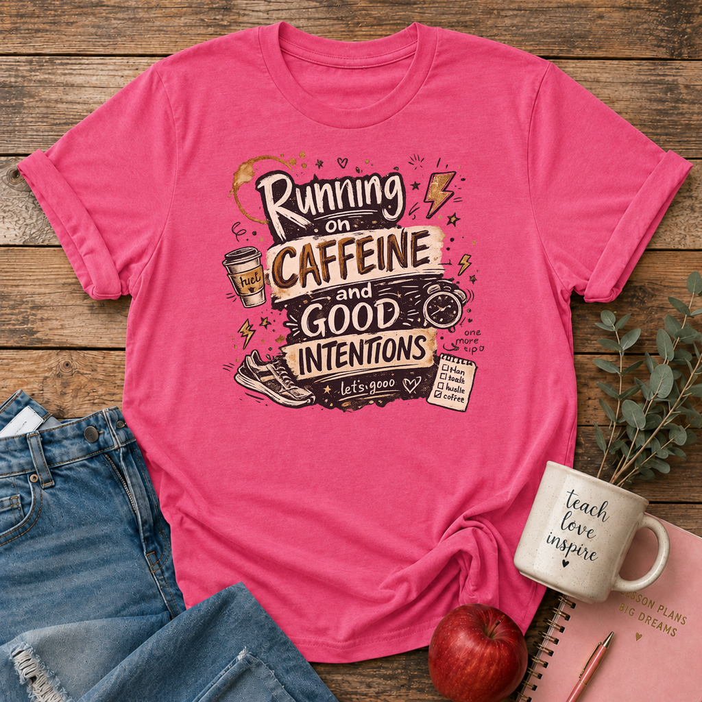 Caffeine & Good Intentions T-shirt