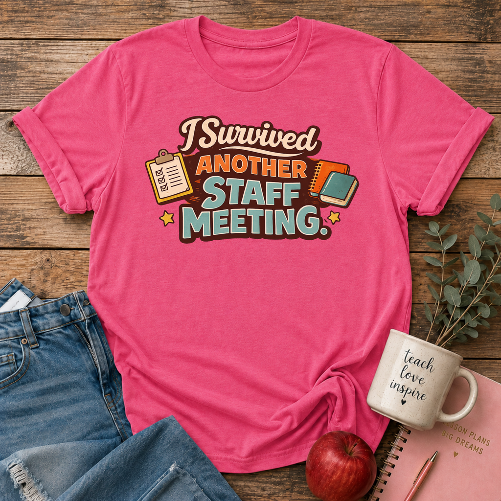 Survived Another Staff Meeting T-shirt