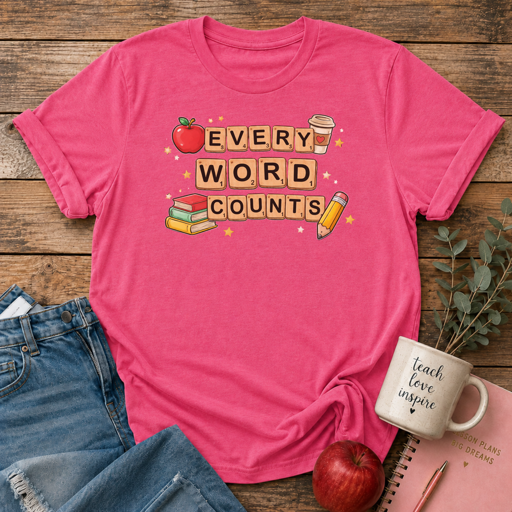 EveryWordCounts T-shirts