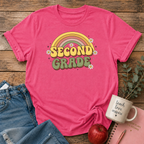 Second Grade Retro T-shirt