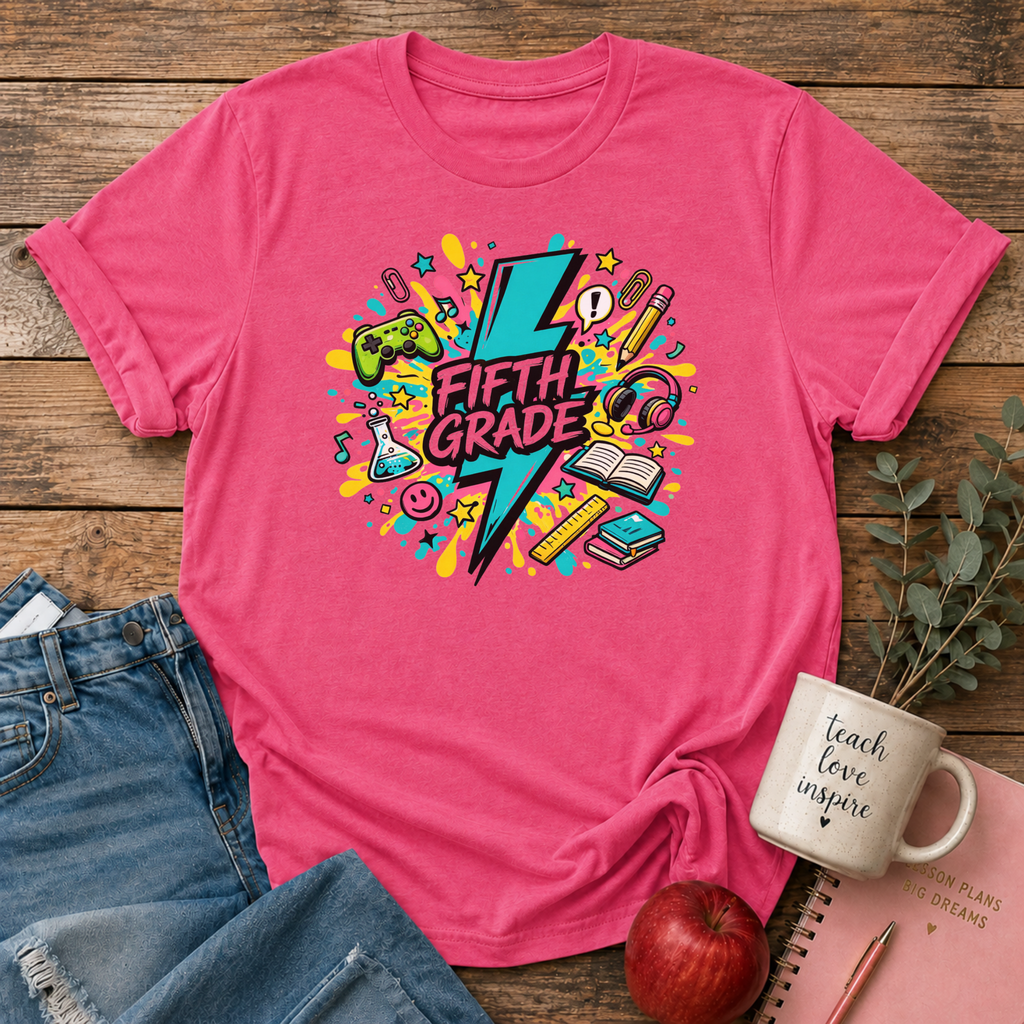Electric Fifth Grade T-shirt