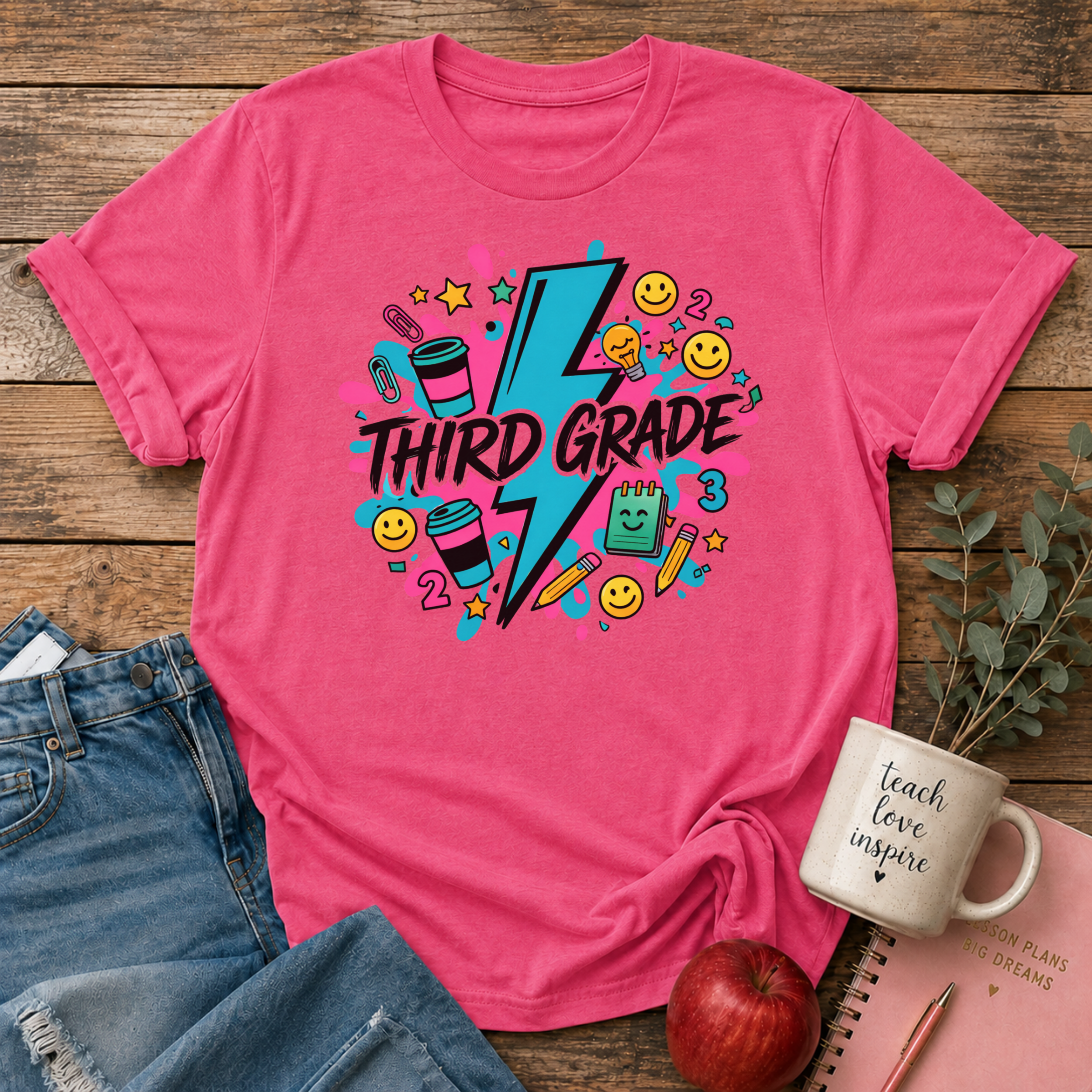 Electric Third Grade T-shirt