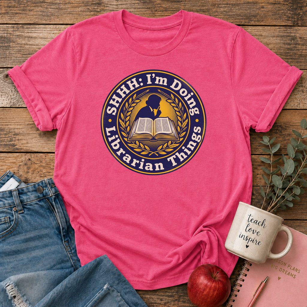 Shhh Librarian Things T-Shirt