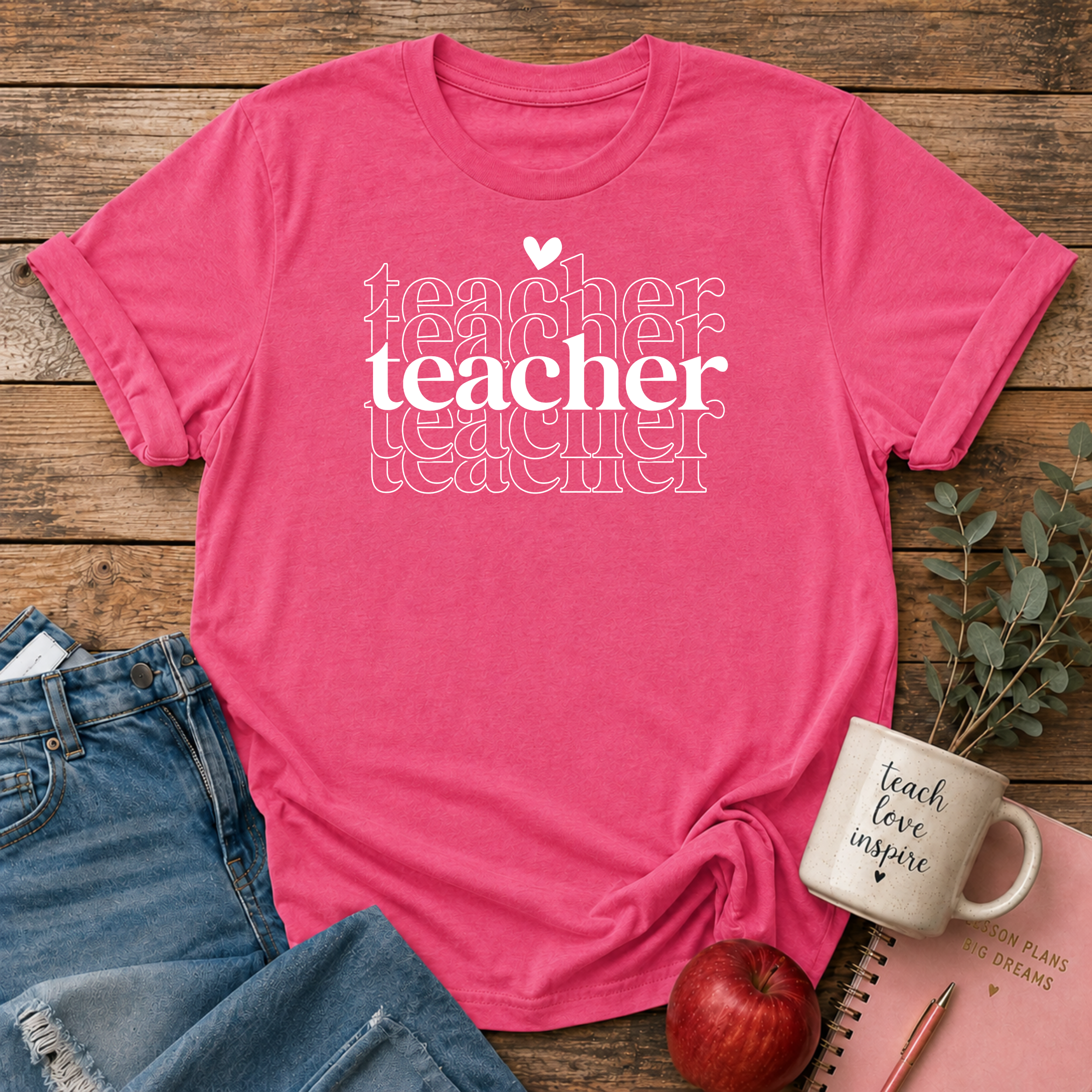 Teacher Layered T-shirt