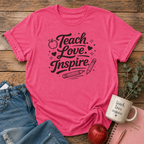 Teach Love Inspire Black T-shirt