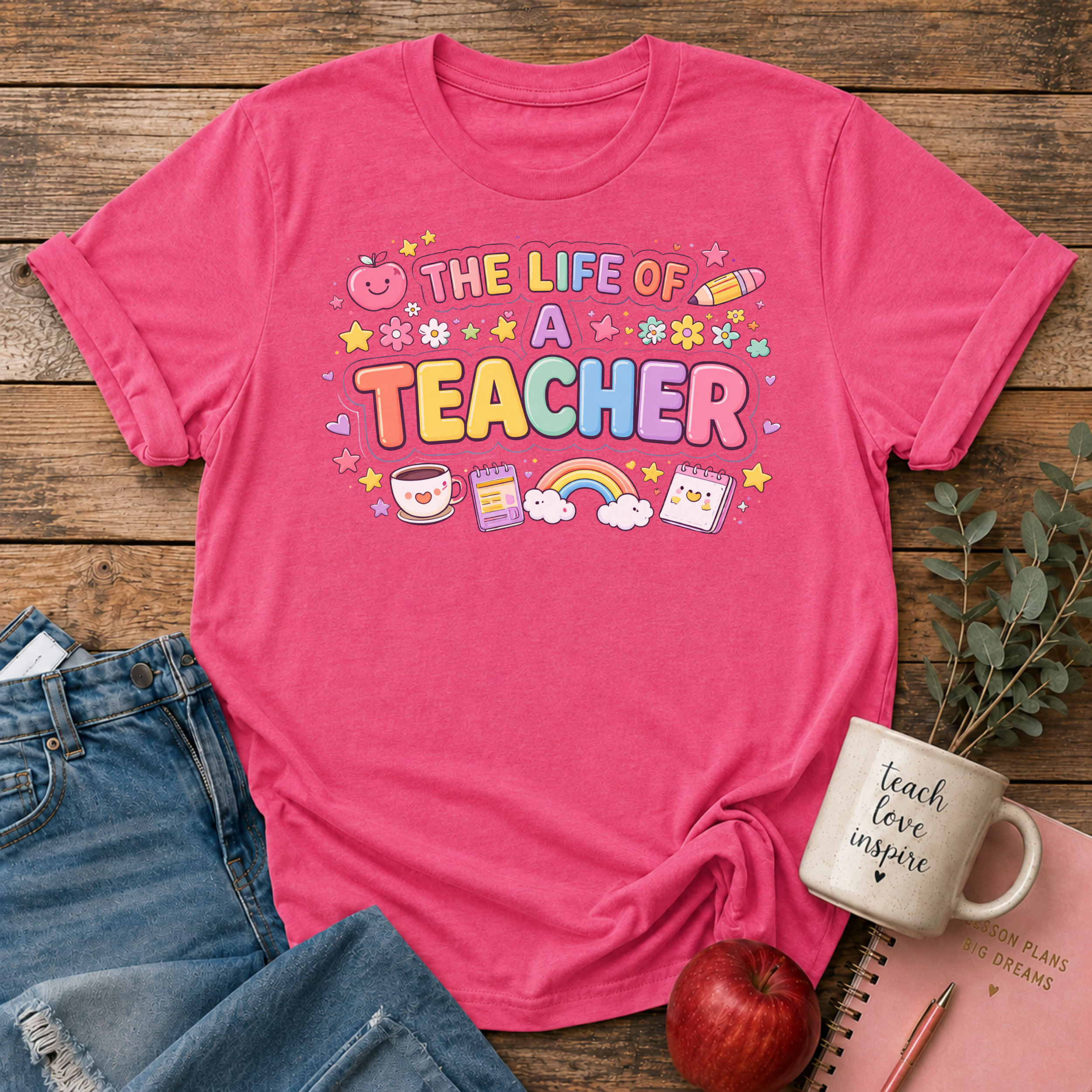 The Life of a Teacher T-shirt