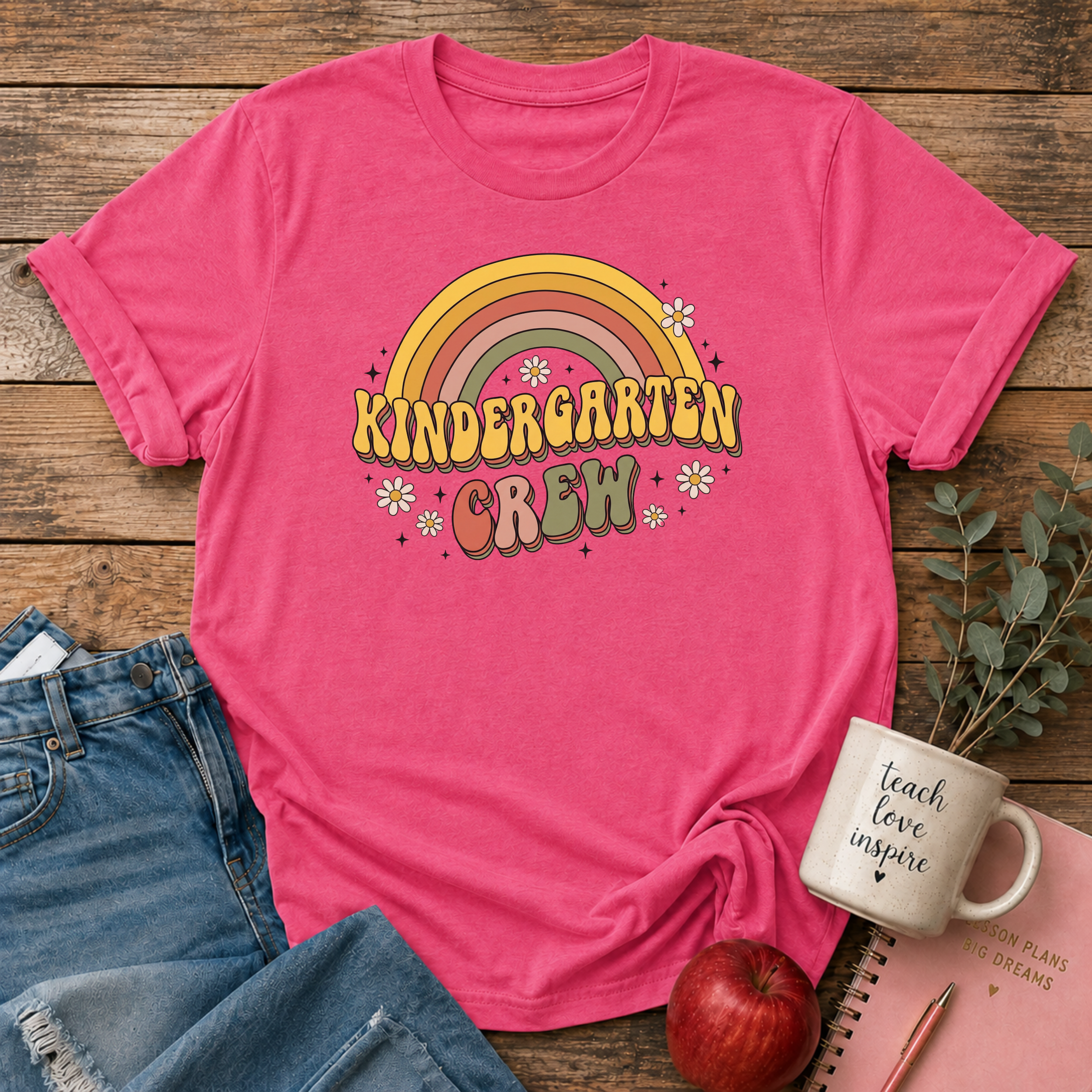 Kindergarten Retro T-shirt