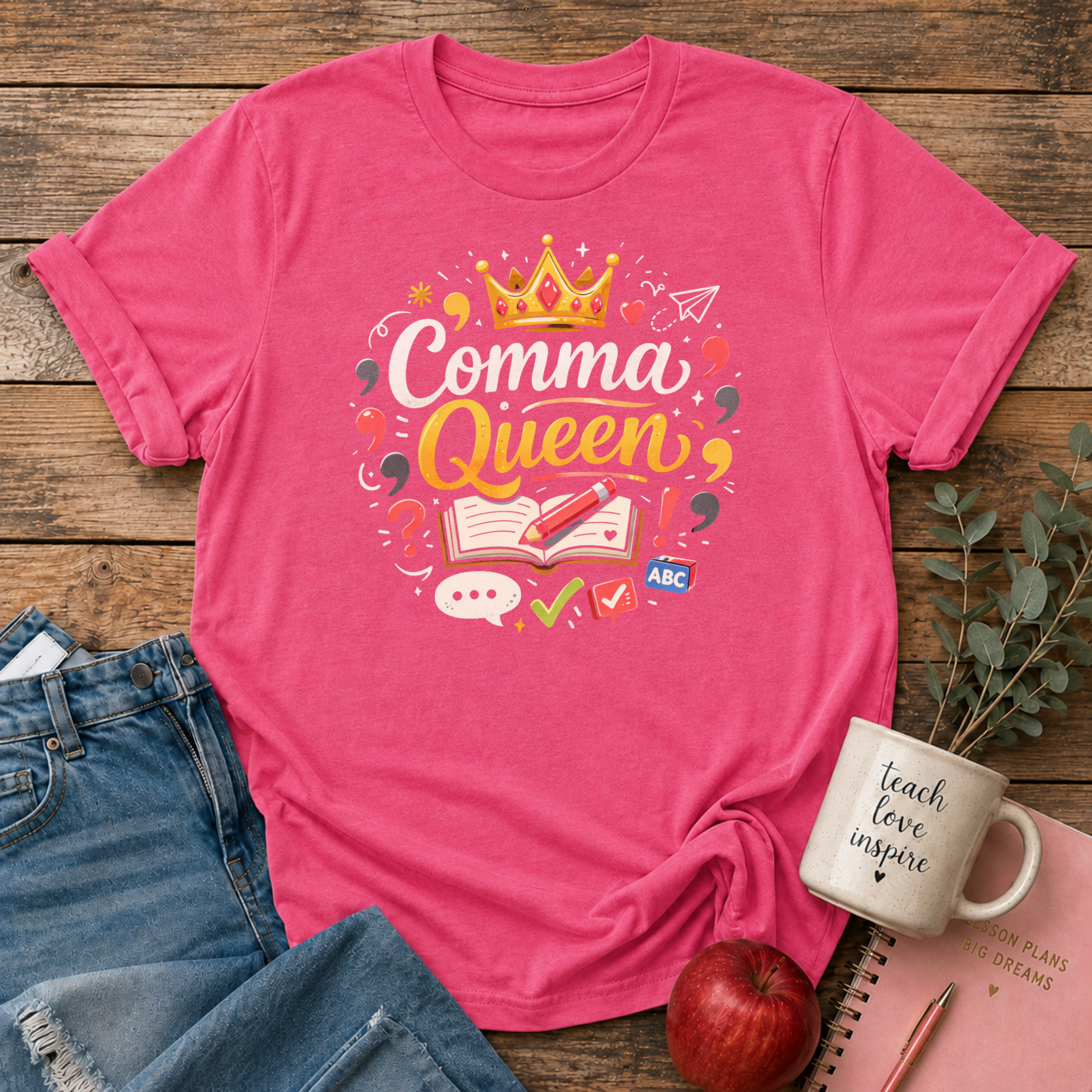 Comma Queen T-shirt