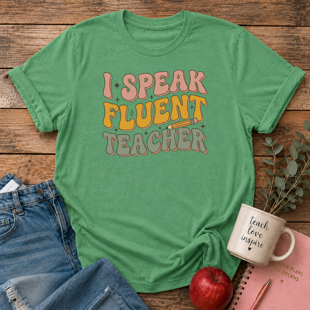 I Speak Fluent Teacher T-shirt