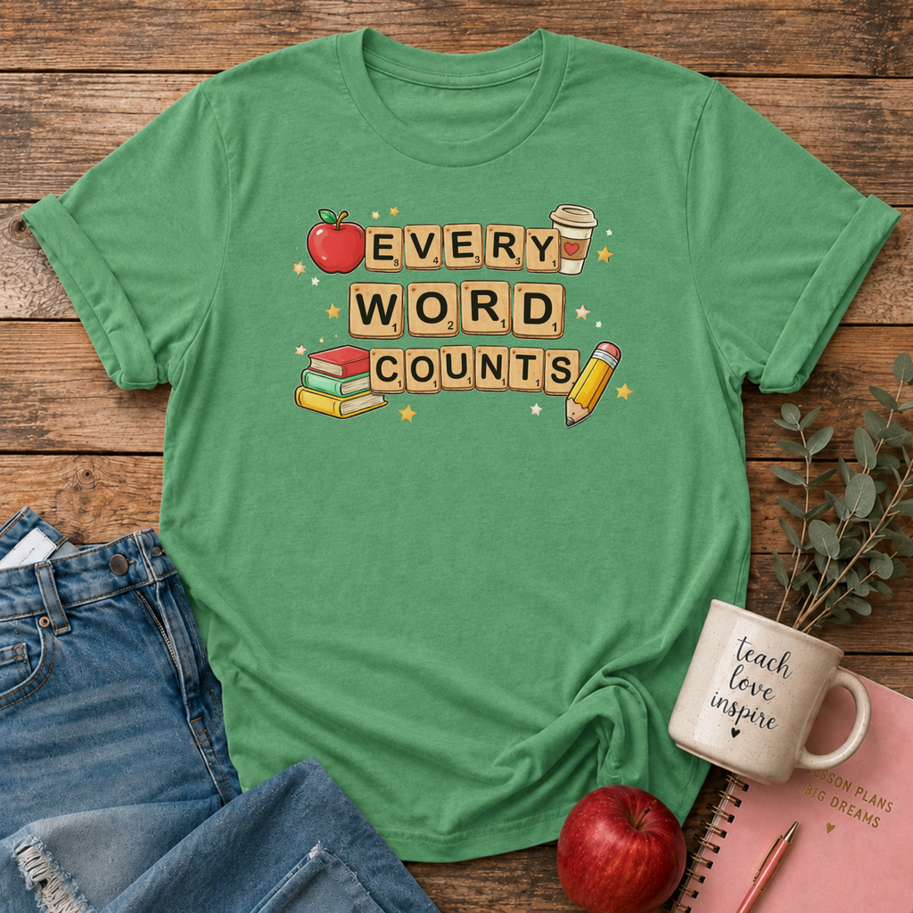 EveryWordCounts T-shirts