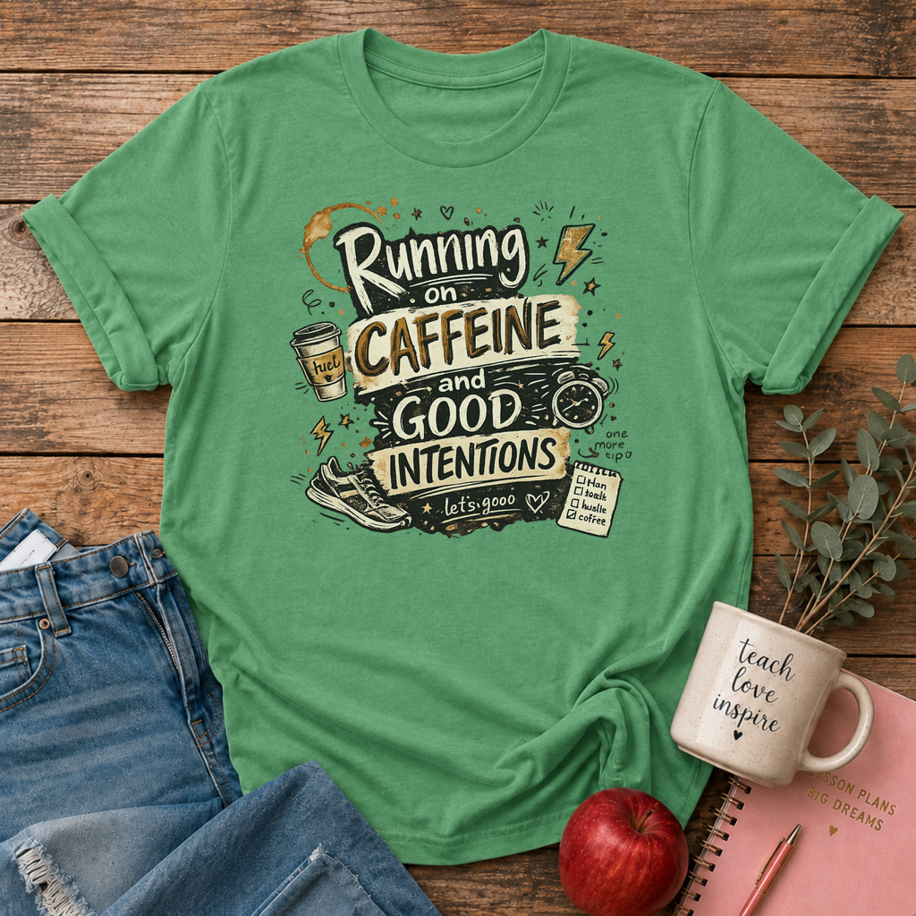 Caffeine & Good Intentions T-shirt