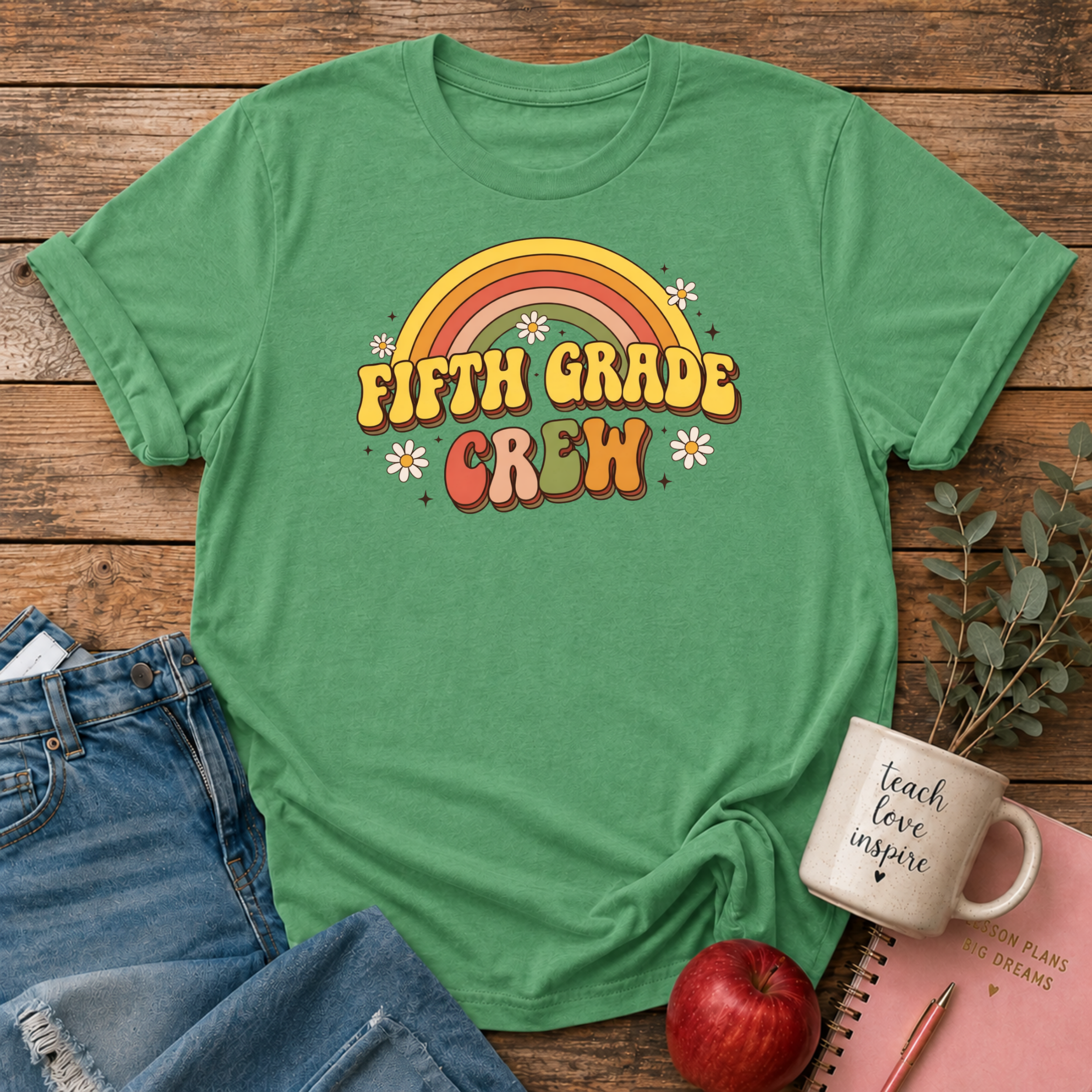 Fifth Grade Retro T-shirt