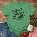 Teach Love Inspire Black T-shirt