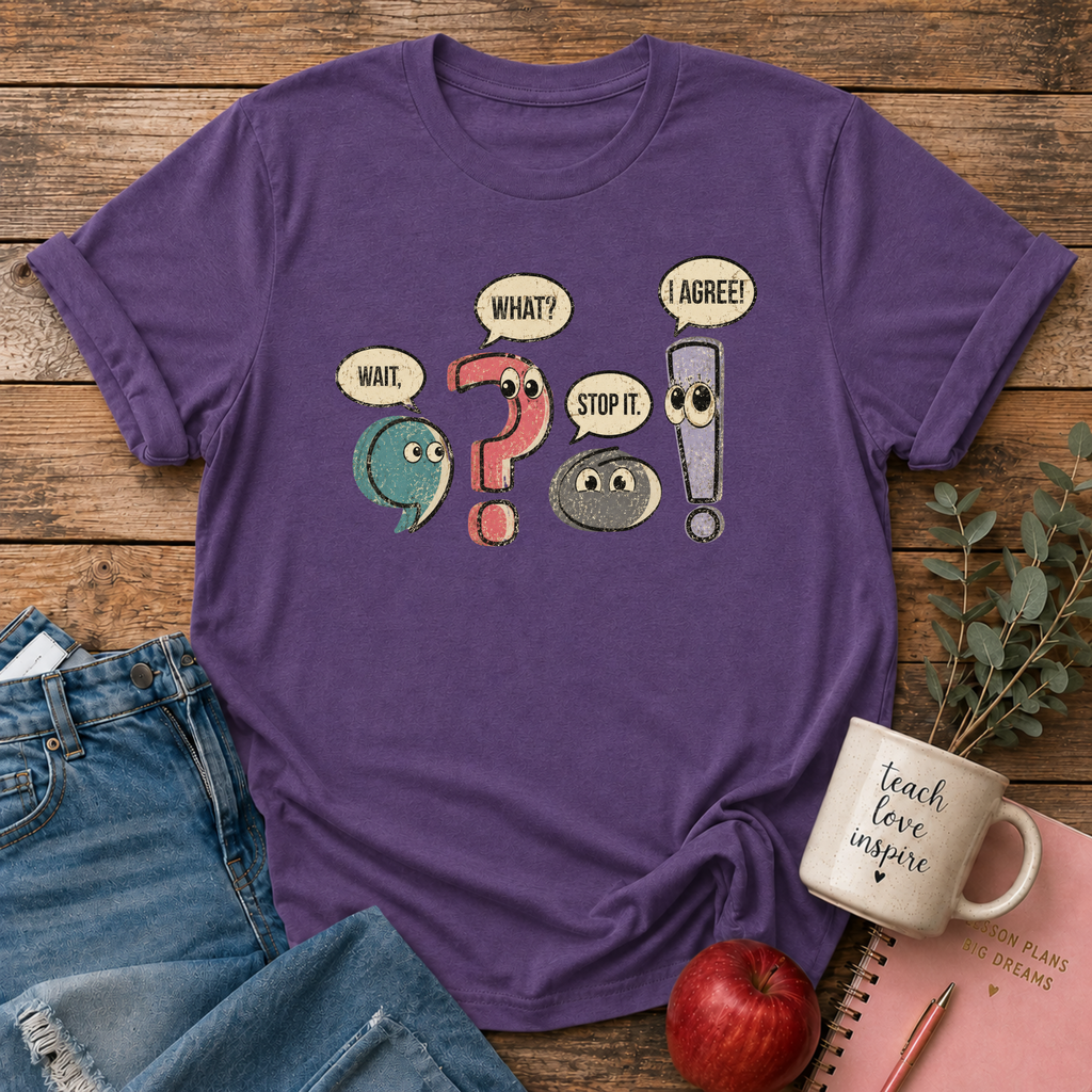 Funny Punctuation T-shirt