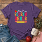 Hello Fourth Grade T-shirt