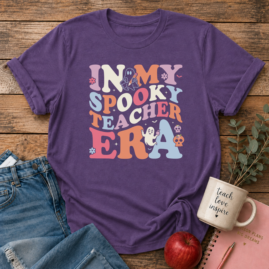 Spooky Teacher Era T-shirt