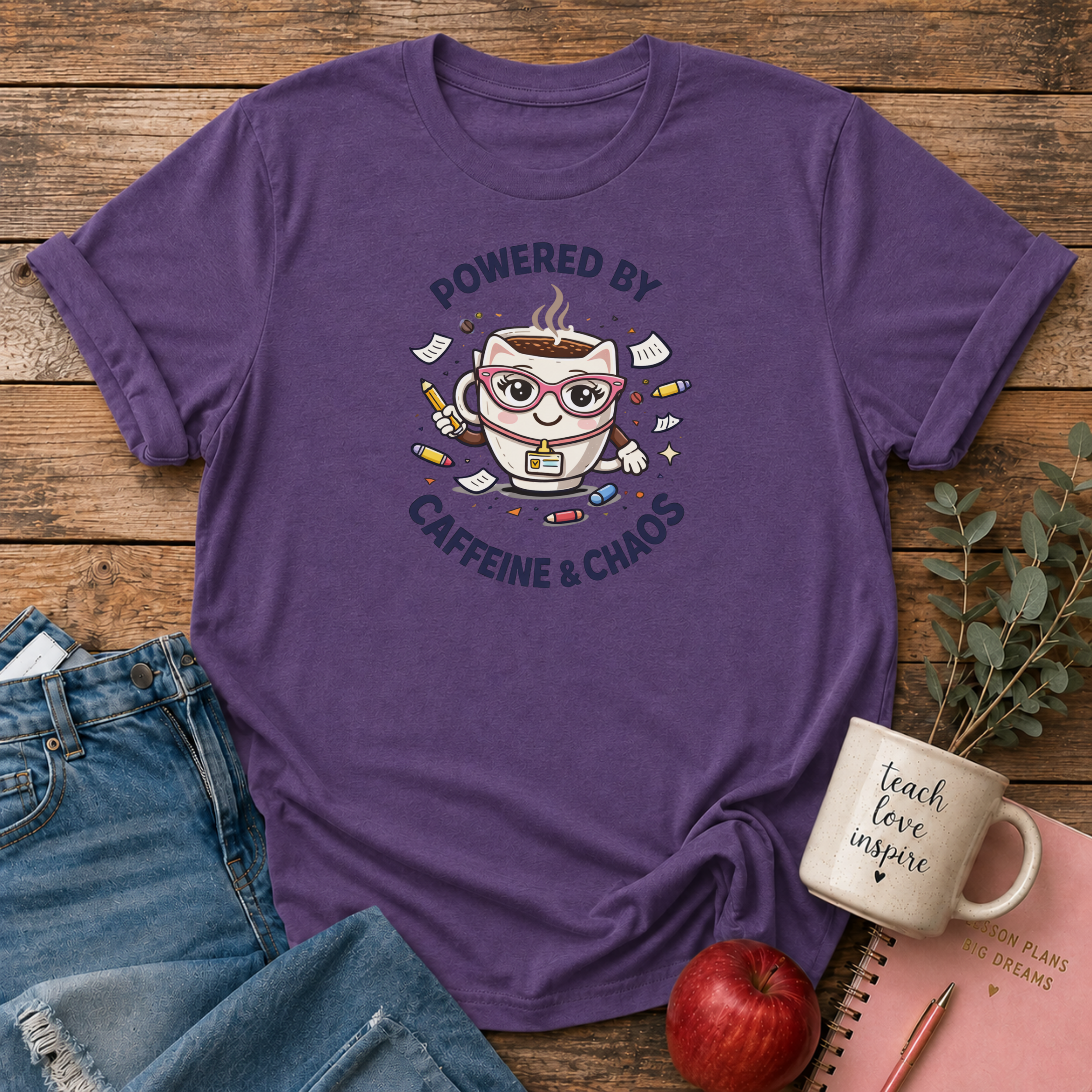 Powered by Caffeine T-shirt