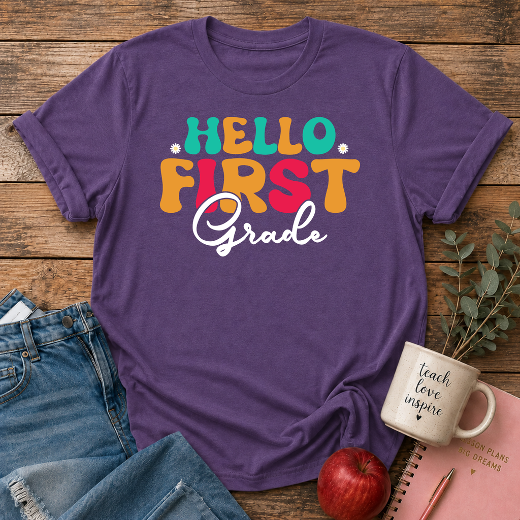 Hello First Grade T-shirt