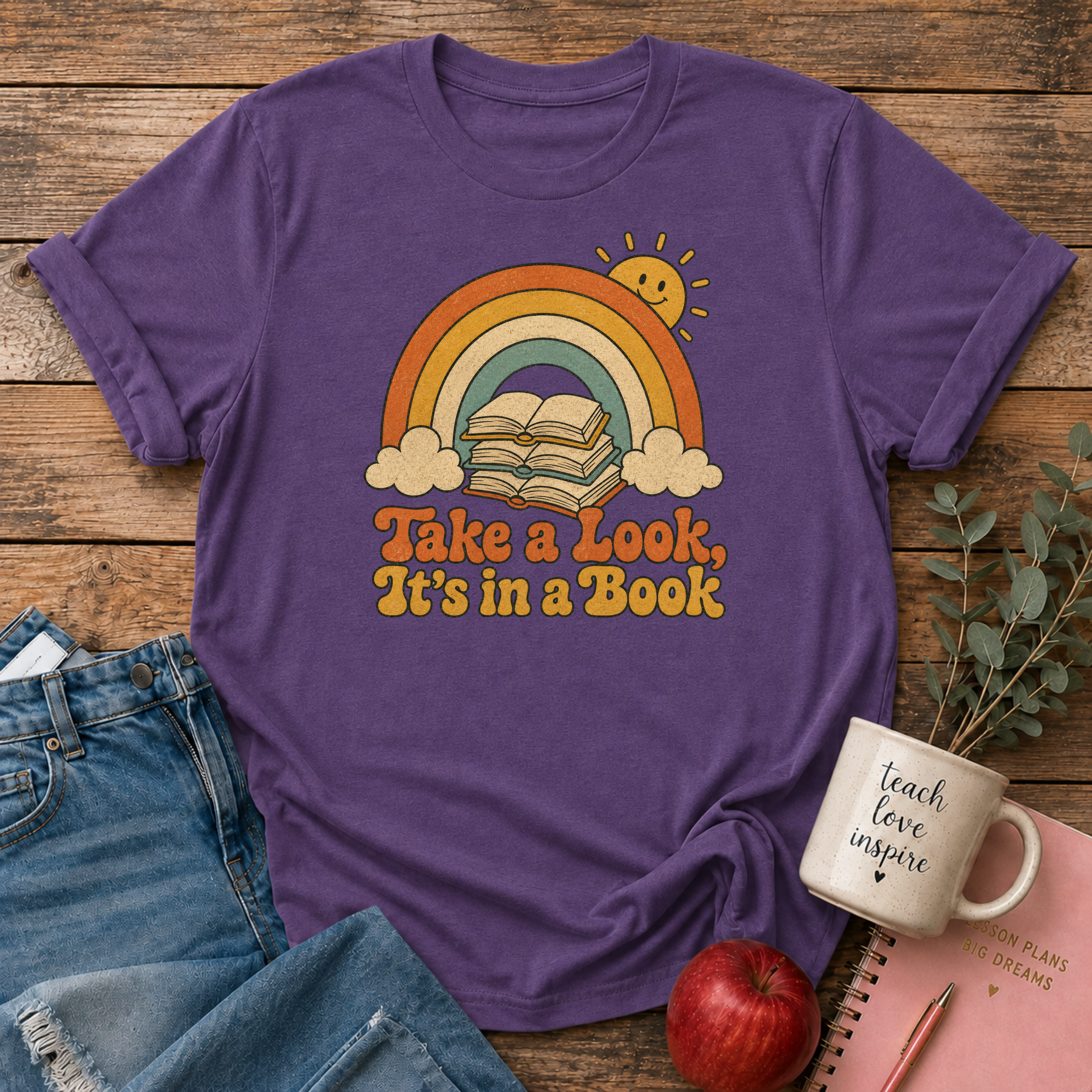 In a Book T-shirt