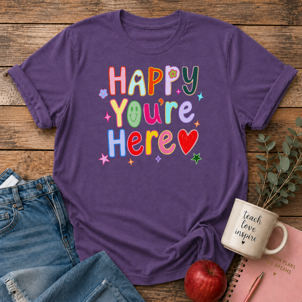 Happy You're Here T-shirt