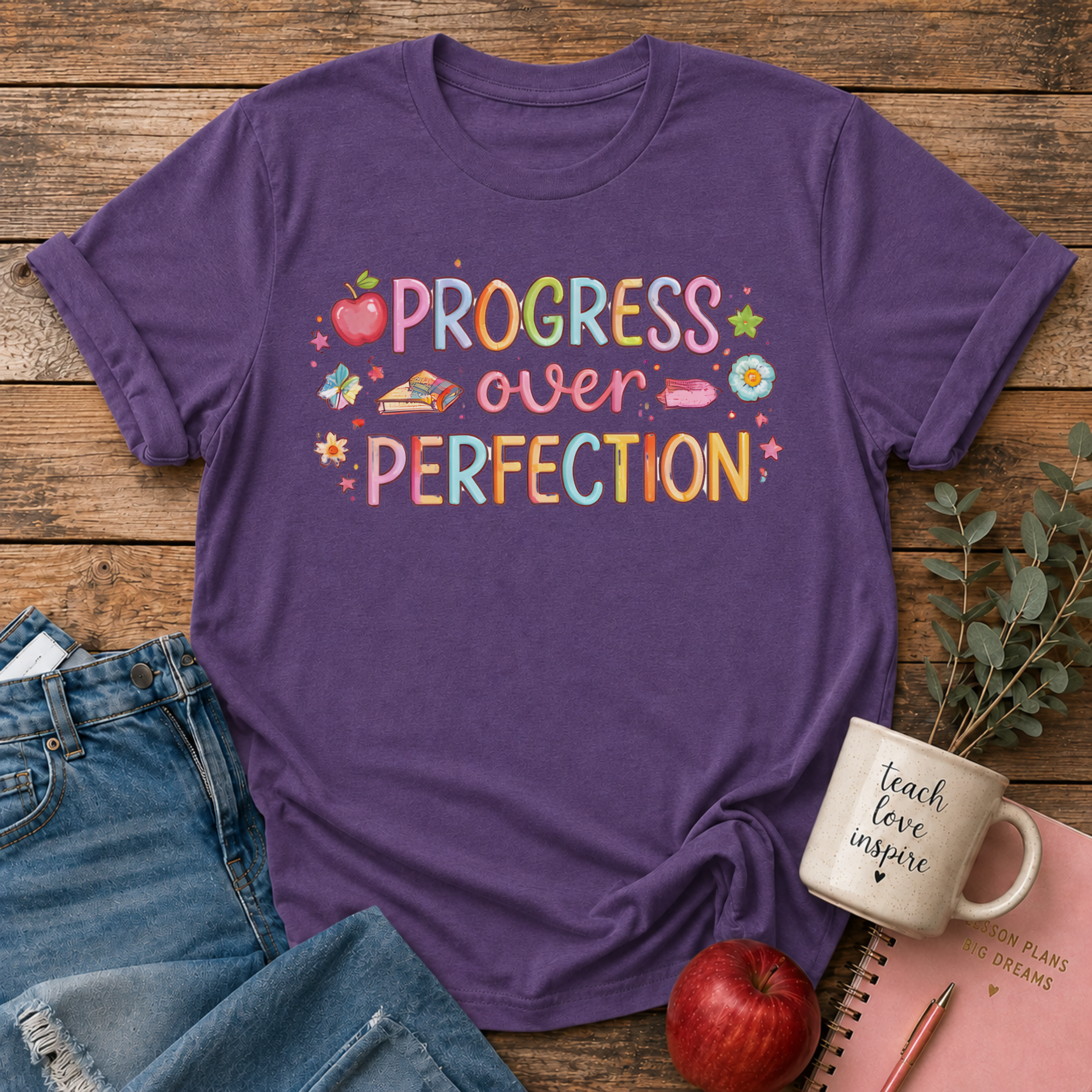 Progress Over Perfection T-shirt