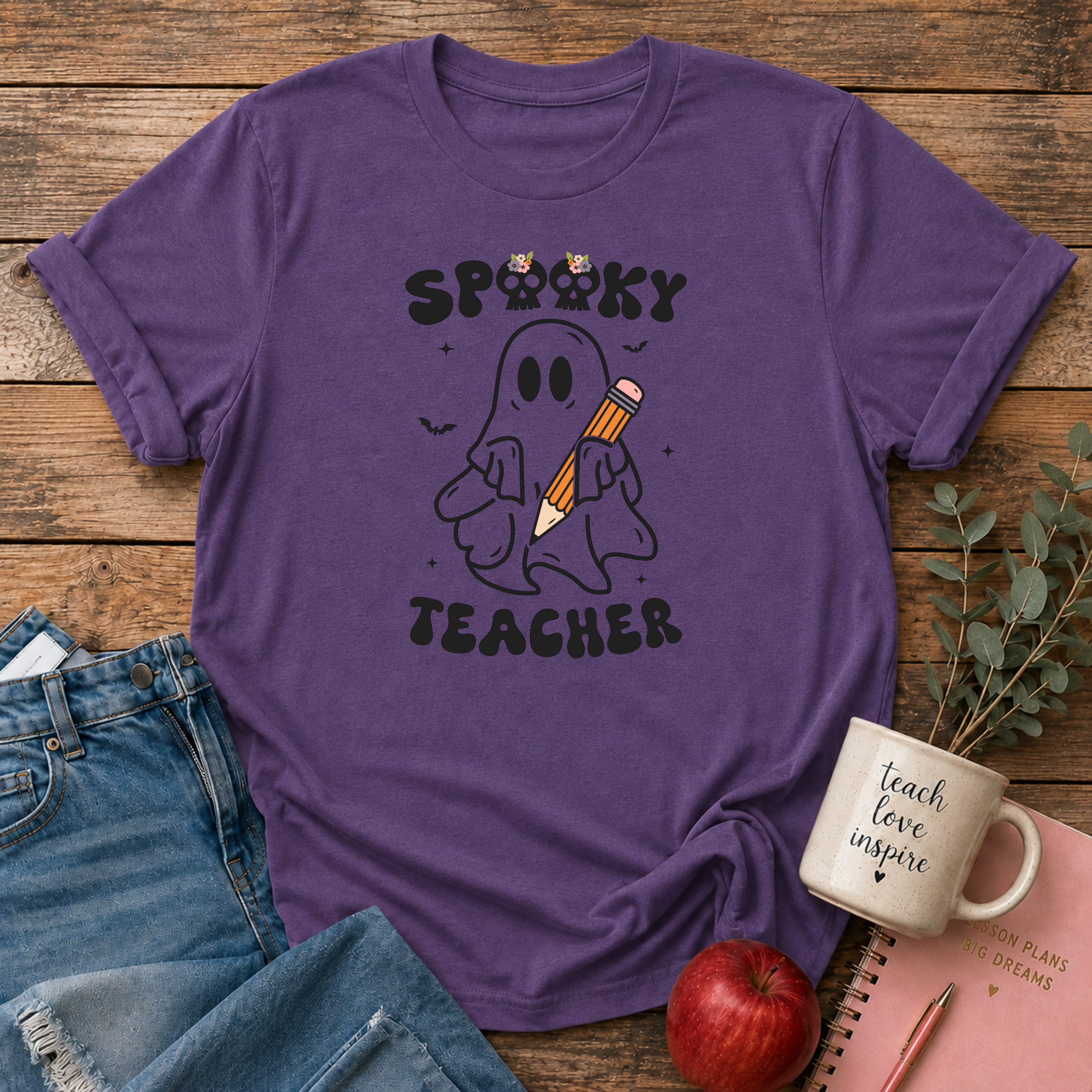 Spooky Teacher T-shirt