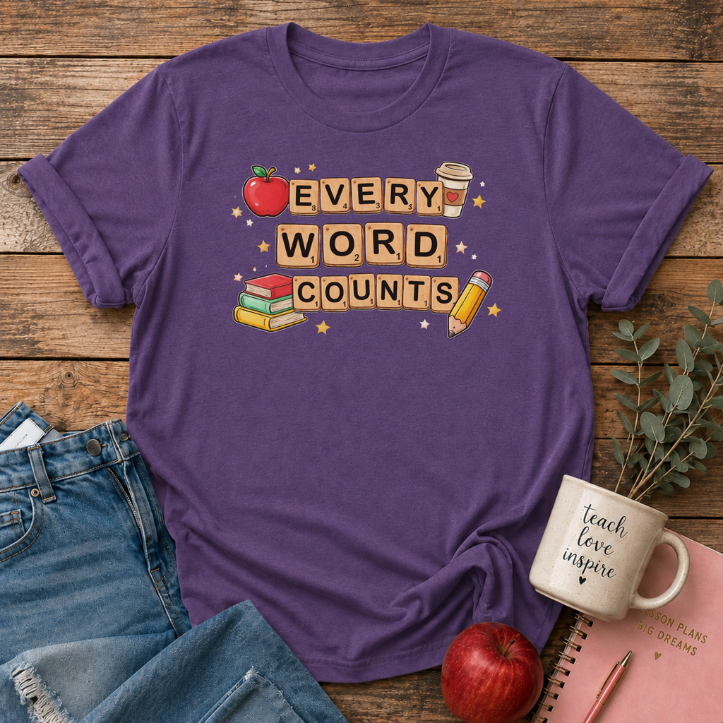 EveryWordCounts T-shirts
