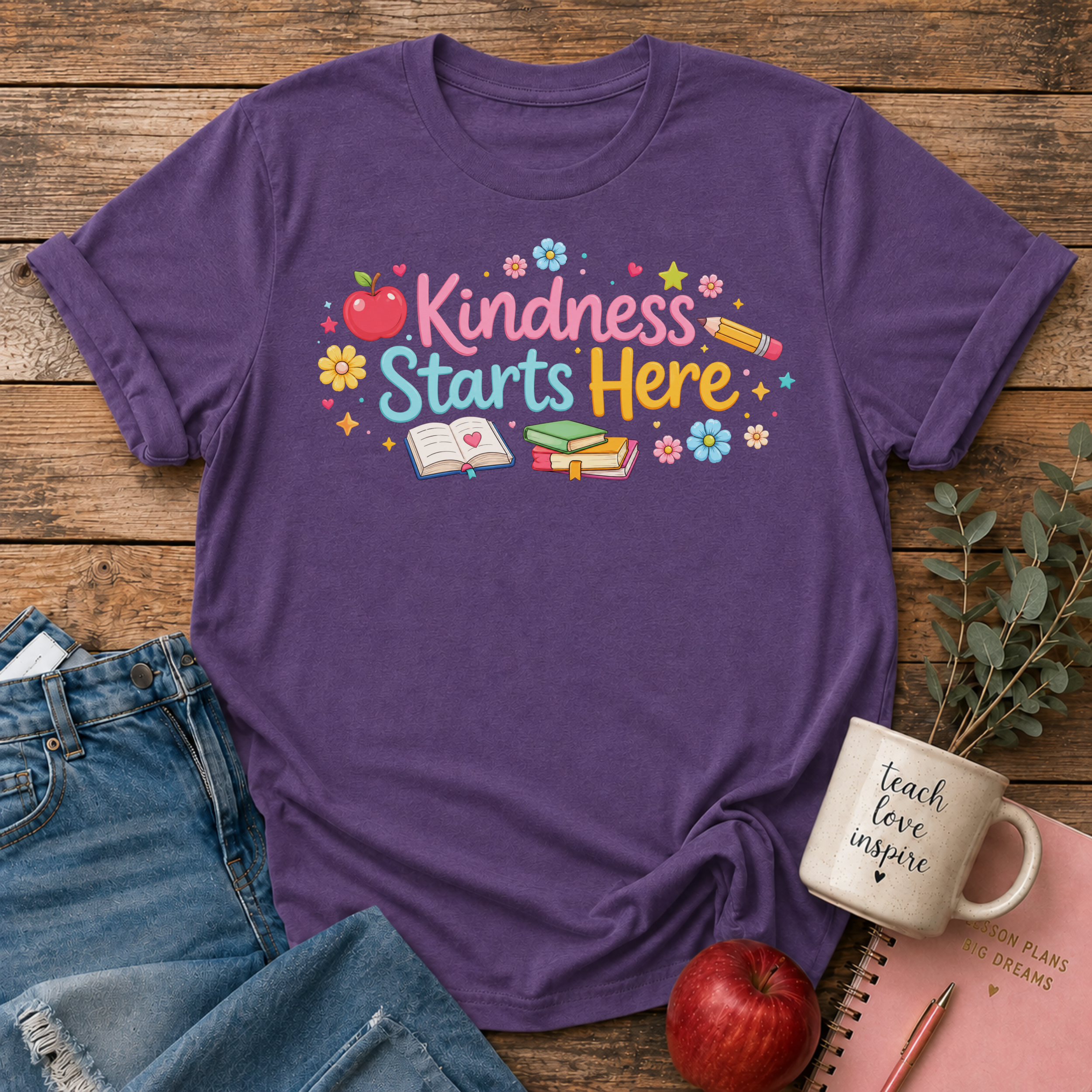 Kindness Starts Here T-shirt