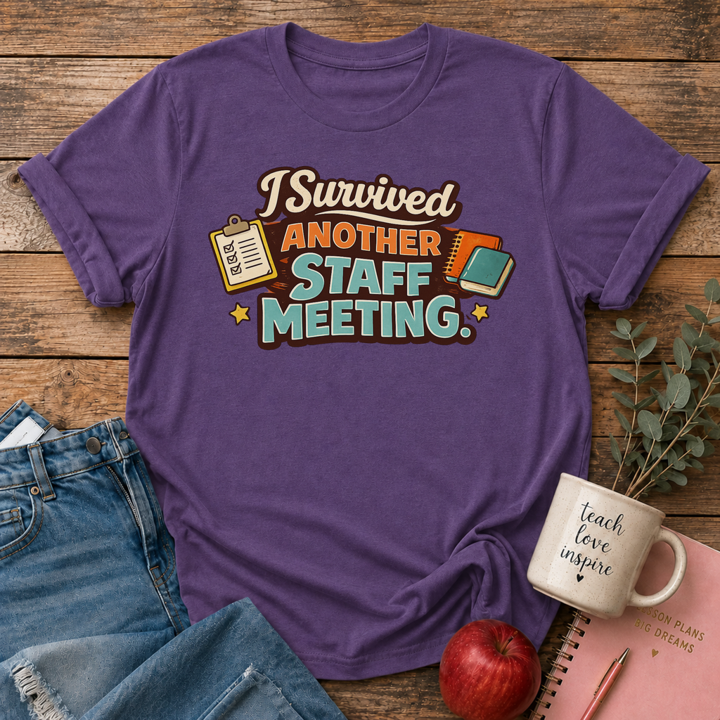 Survived Another Staff Meeting T-shirt