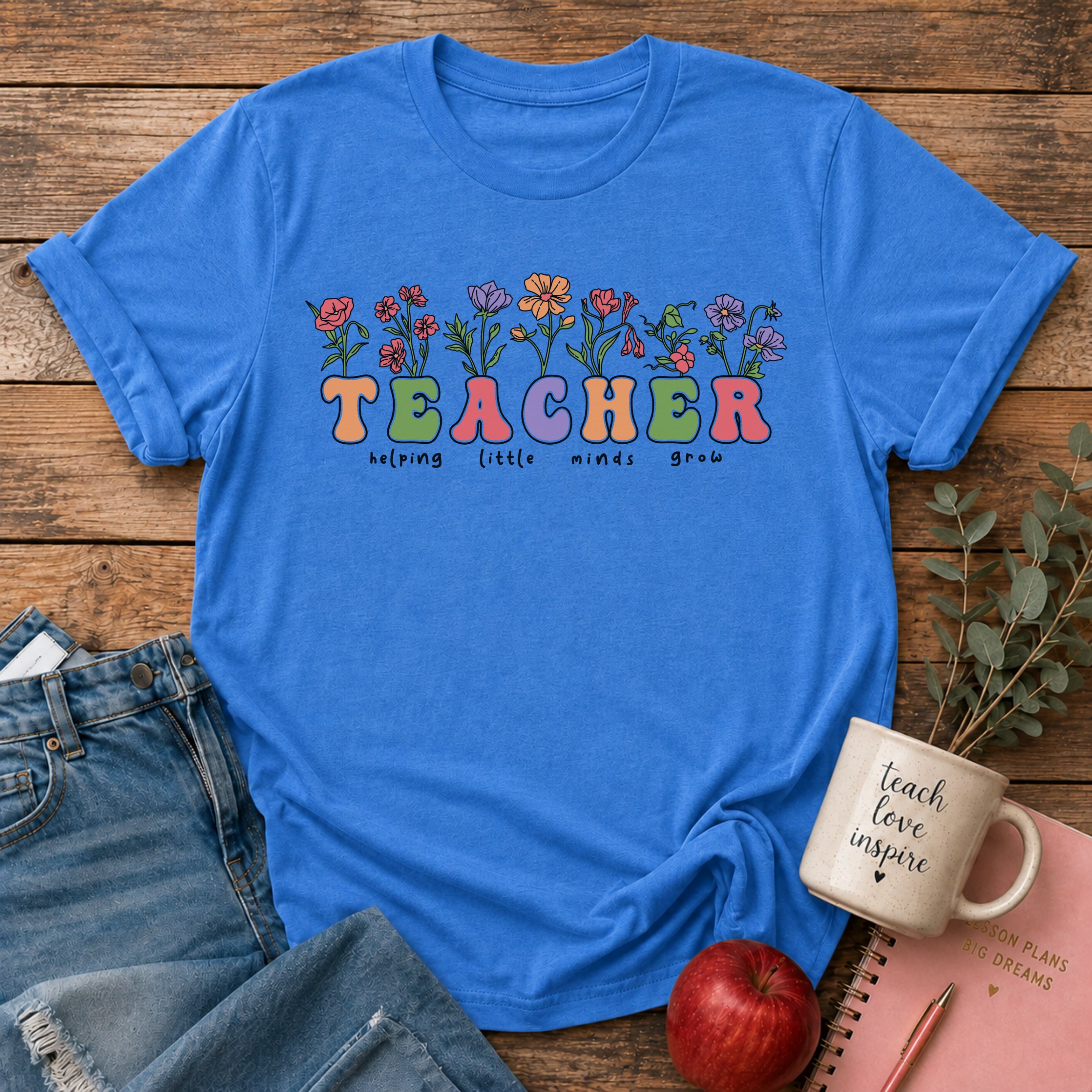 Teacher Grow Minds T-shirt
