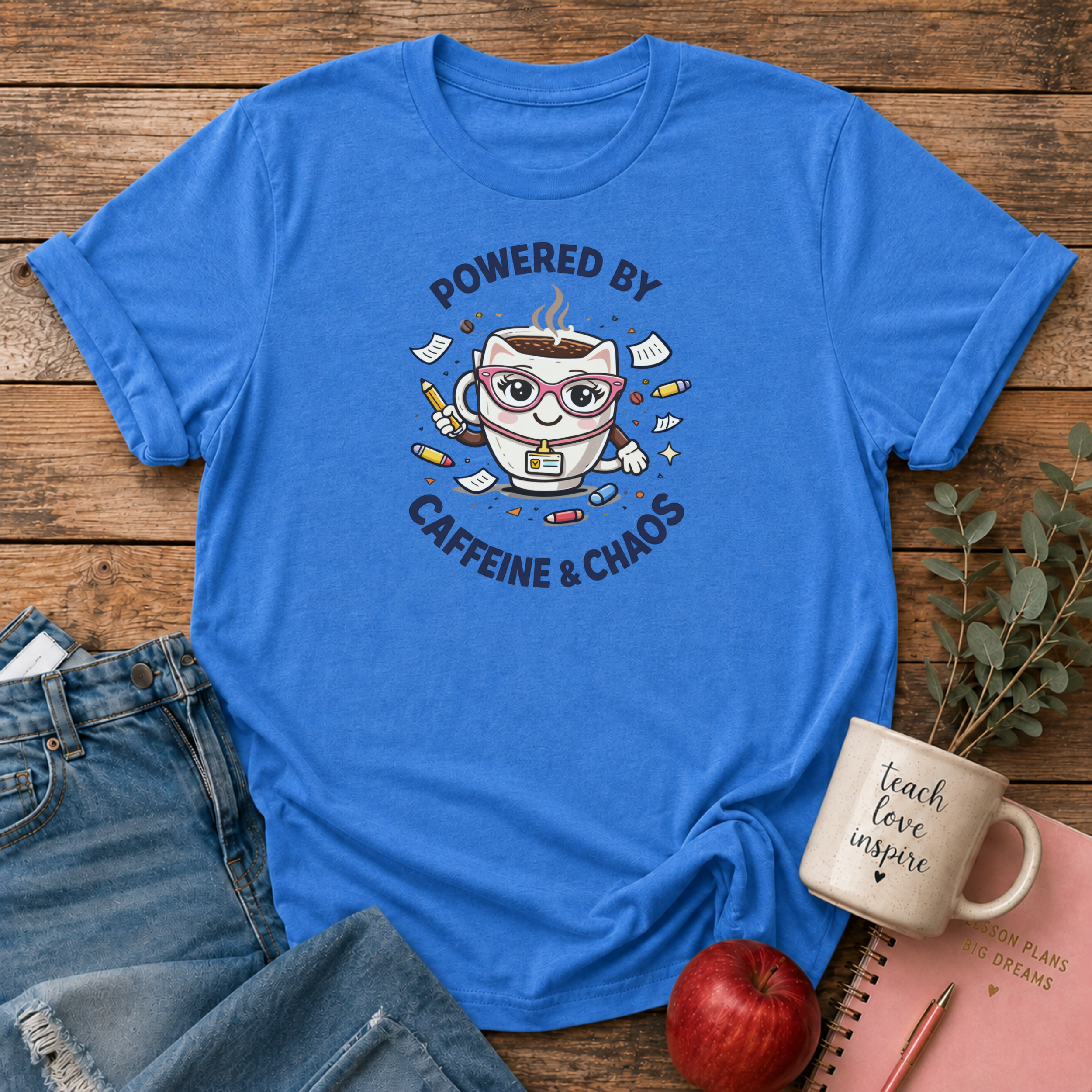 Powered by Caffeine T-shirt