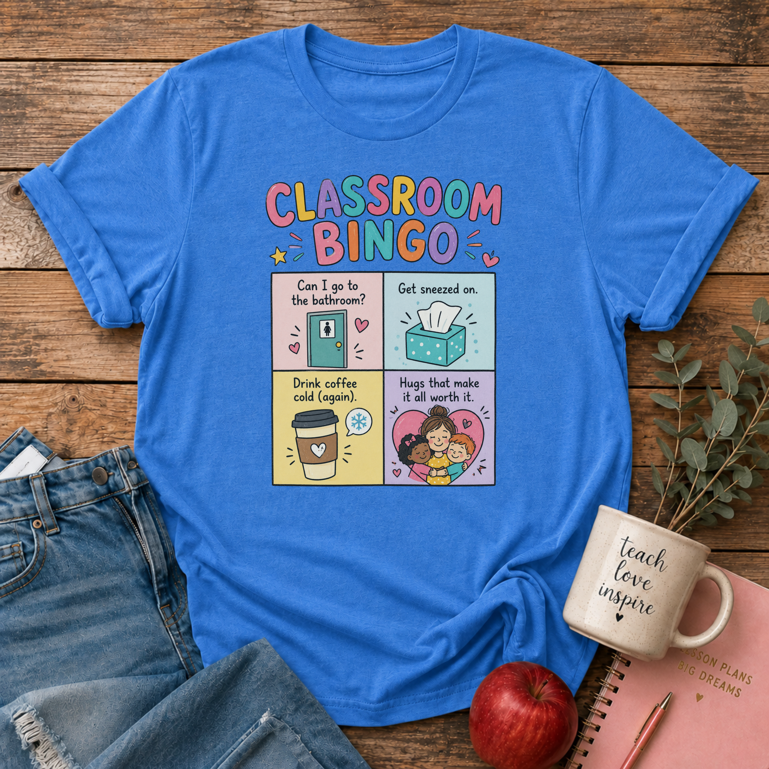 Classroom Bingo T-shirt