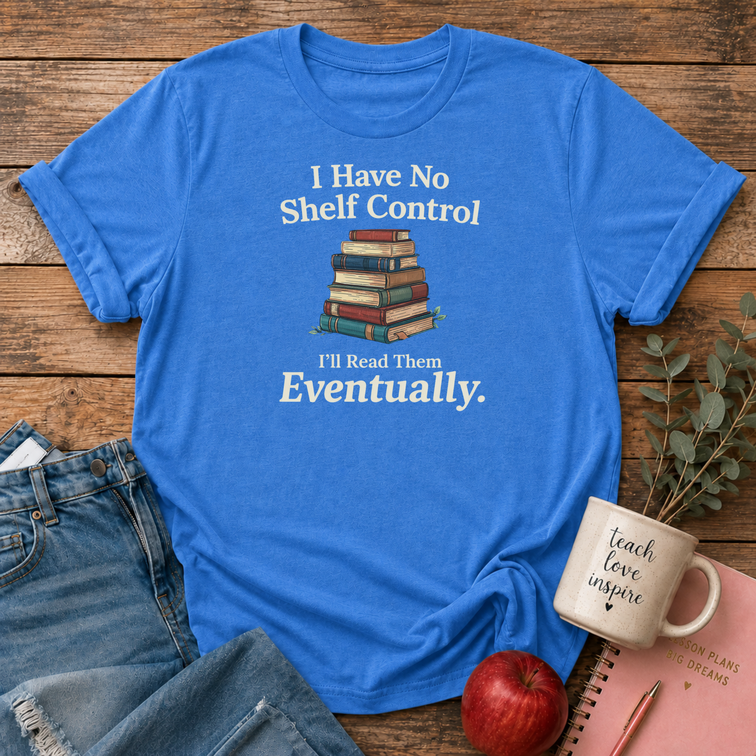 No Shelf Control T-Shirt