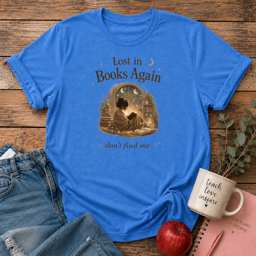 Lost in Books Again T-Shirt