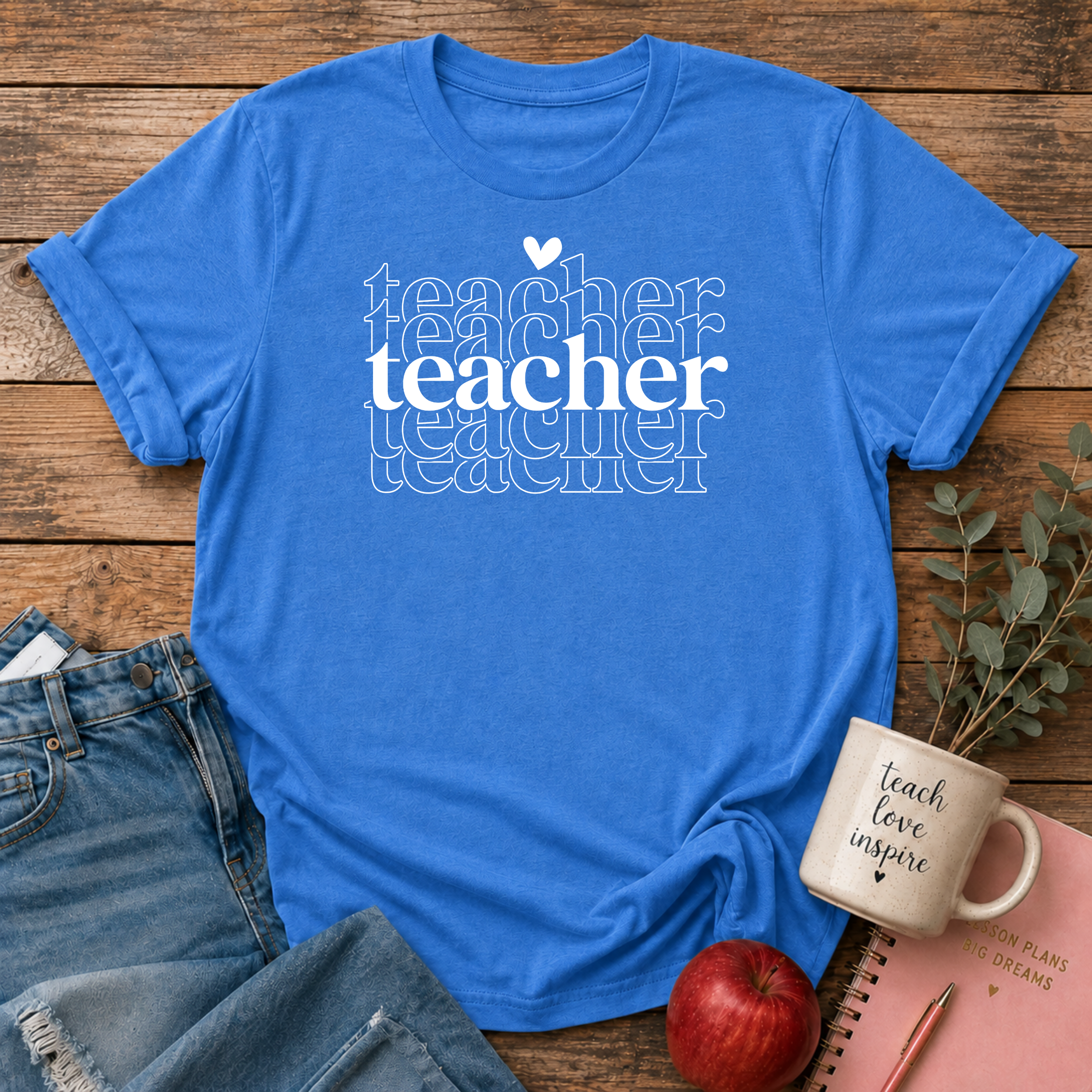 Teacher Layered T-shirt