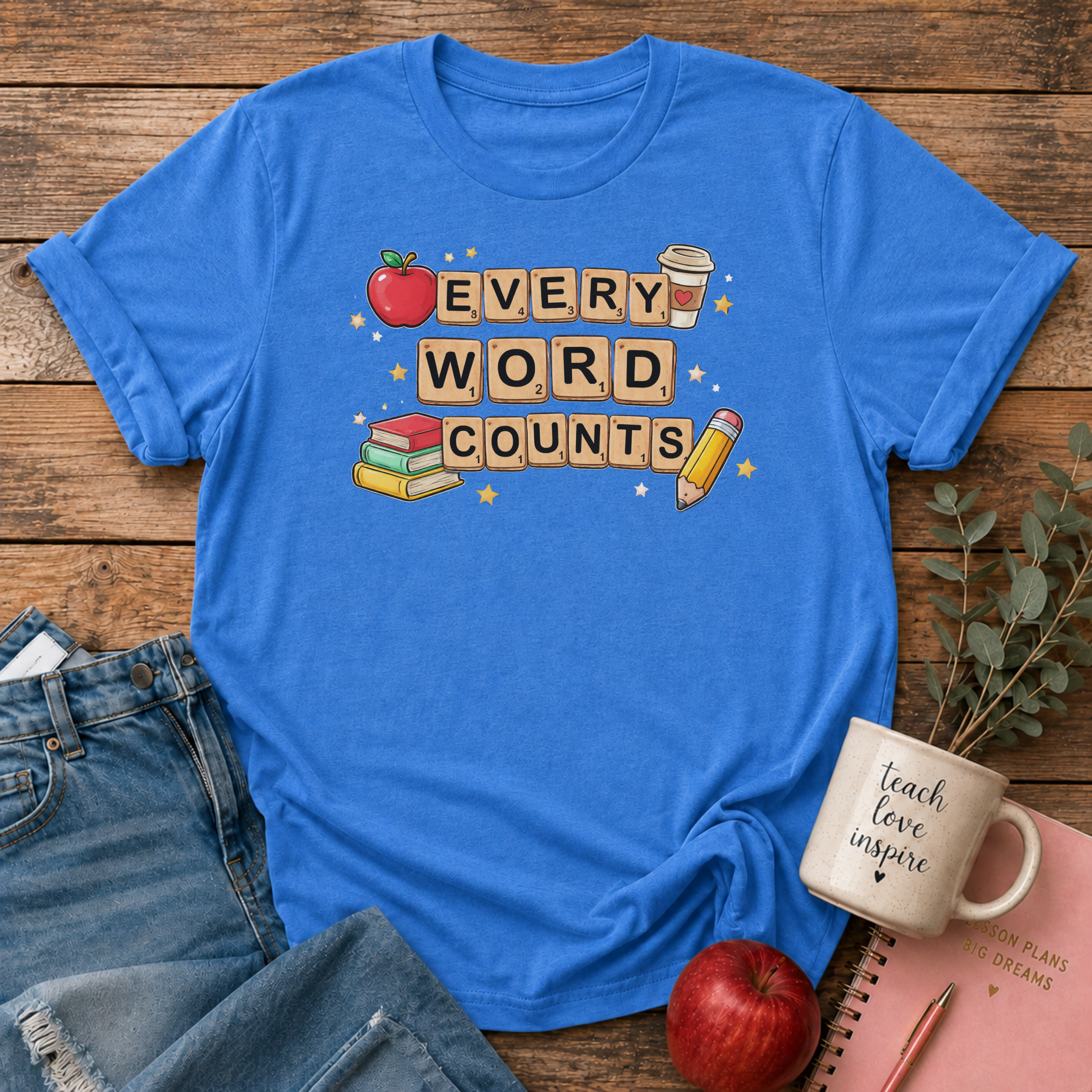 EveryWordCounts T-shirts