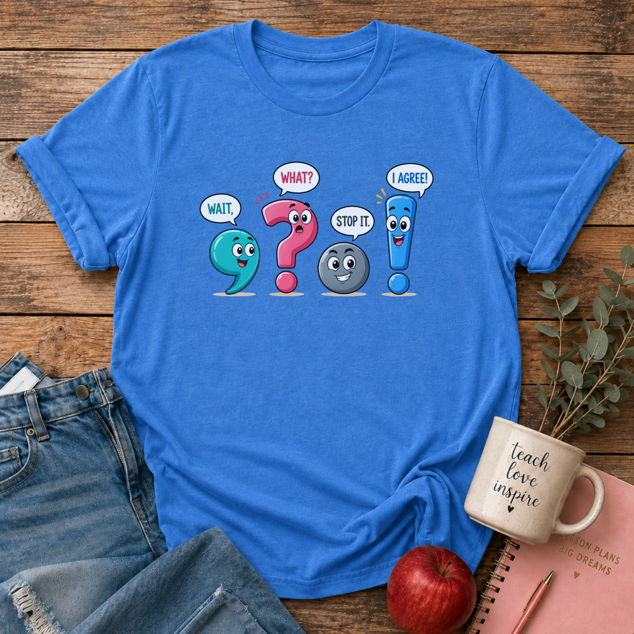 Funny Punctuation T-shirt